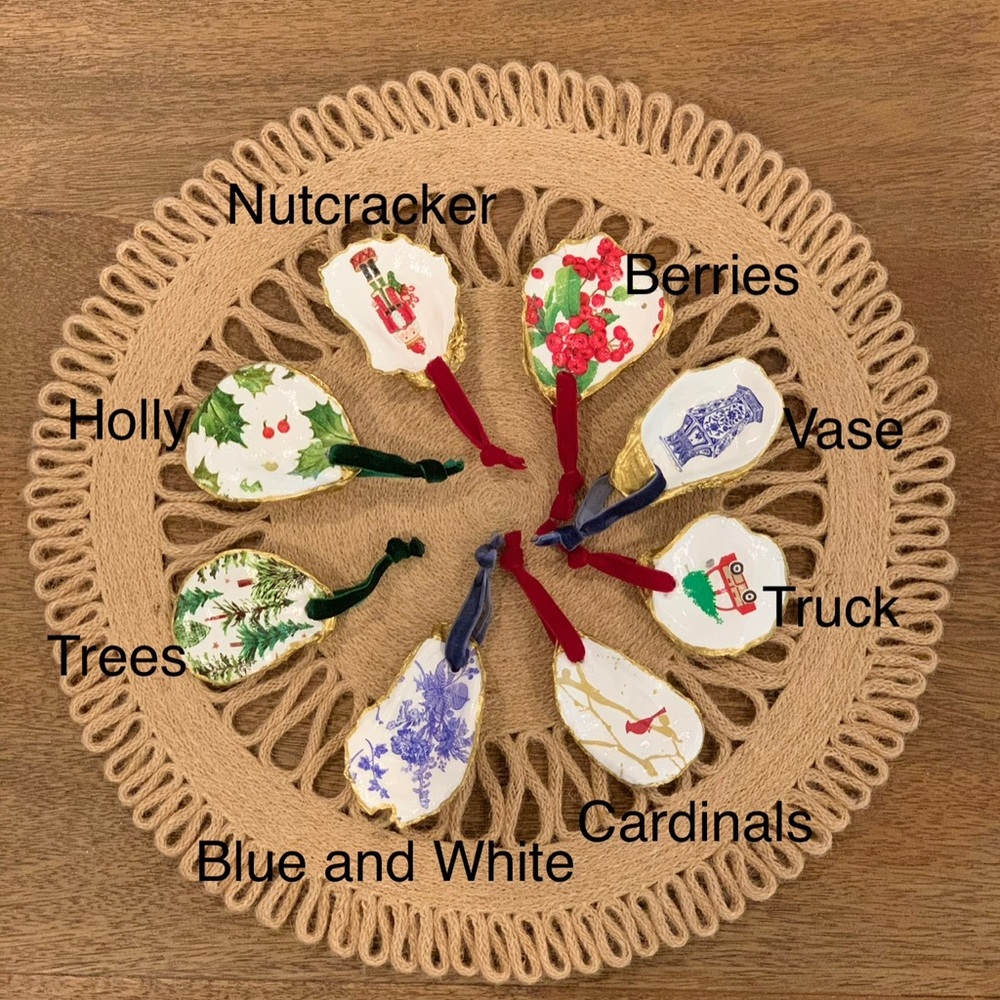 Oyster ornaments